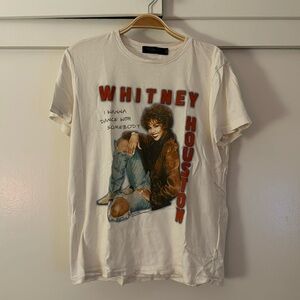 Junk Food Clothing - Whitney Houston Tee SZ XS